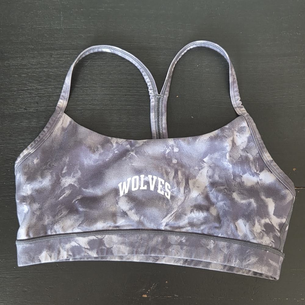 Darc Sport Women's Tie-Dye Sports Bra - Gray